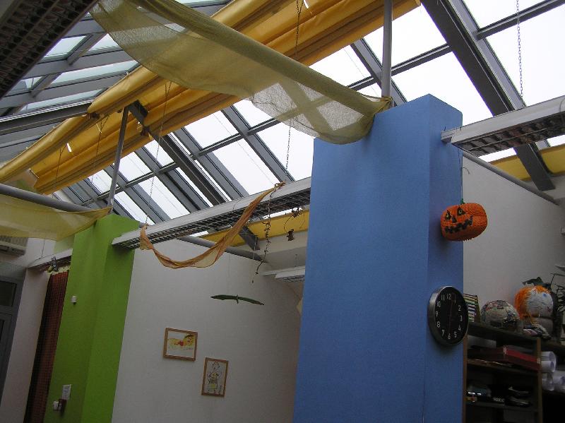 Moderní architektura ve školním klubu