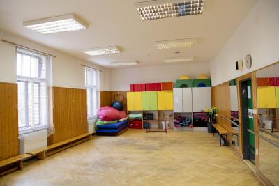 Nová budova - malá tělocvična