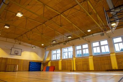 Nová budova - velká tělocvična
