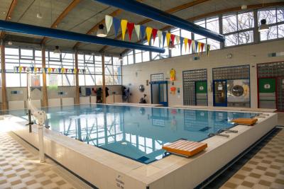 Velký rehabilitační bazén na Nové budově